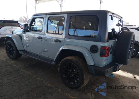 2023 Jeep Wrangler 4Xe Sahara 4X4 from USA, damaged, VIN 1C4JJXP65PW683471